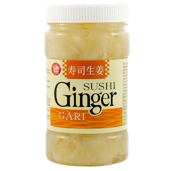 J-Basket Sushi Ginger White in Jar 340g