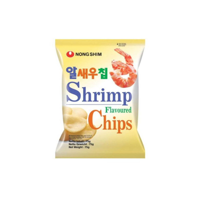 Nongshim Shrimp Flavoured Chips 75g