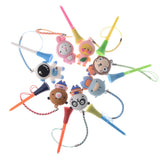 5pc Colourful Golf Tees with Safety Cord