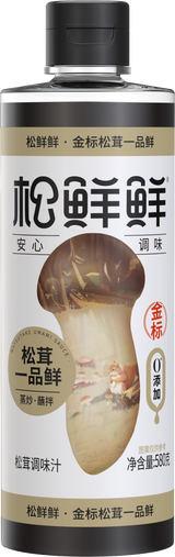 SongXianXian Golden Label Matsutake Flavoured Soy Sauce 580g